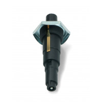 Кнопка пьезо-поджига BLACK PIEZO IGNITER (Black. A O22mm hole is required for the assembly. Faston male O2,4 mm.)зам. COK1973UN