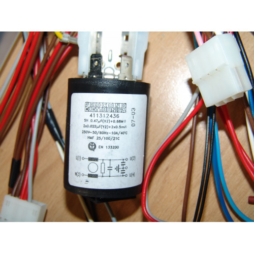 WIRING 3M+4T+1L, Электропроводка СМА +блокиратор +датчик уровня