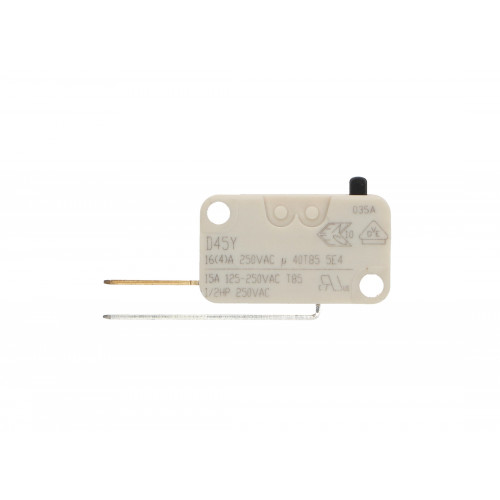 Микровыключатель DISHWASHER SWITCH - BEKO 1731980300 (D45Y. 16(4)A, 250V, T85 5E4. 15A, 125-250V, T85. 1/2hp, 250V. 2 contacts.) зам.SWT707AC