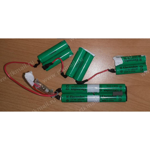 Блок аккумуляторов AA (10шт по 1.2v, 1300mAh)