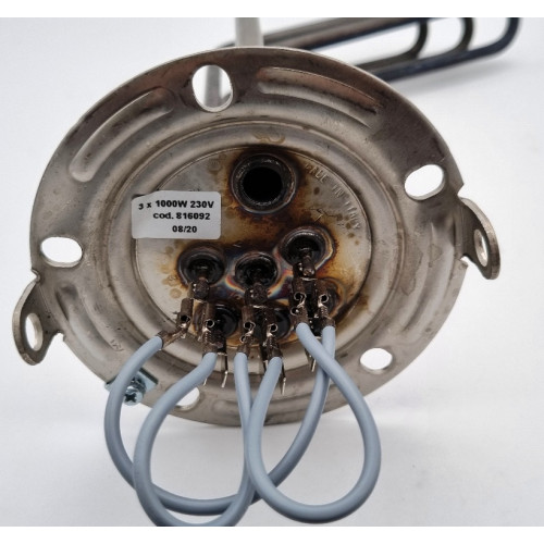 Тэн в/н трехфазный фланец 5 болтов RTF-75 OR CA T 3X1000/230 термоватт thermowatt