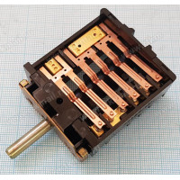 Переключатель конфорки (7поз)  аналог ПМЭ27-2375-П(272375П), ПМ-16-7-03-03(ПМ1670303) зам. PKK012, PKK013