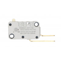 Микровыключатель DISHWASHER SWITCH - BEKO 1731980300 (D45Y. 16(4)A, 250V, T85 5E4. 15A, 125-250V, T85. 1/2hp, 250V. 2 contacts.) зам.SWT707AC