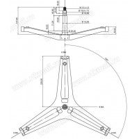 Крестовина барабана SAMS DC97-17605A