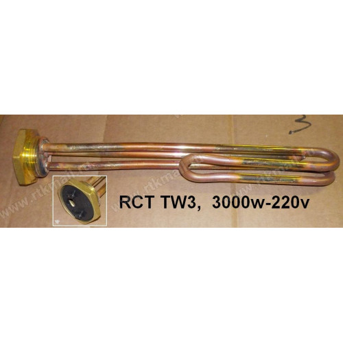 ТЭН в/н 3000w-220v RCT TW3 C (резьба 1”1/4)Thermowatt (t.182384, t.3401402)