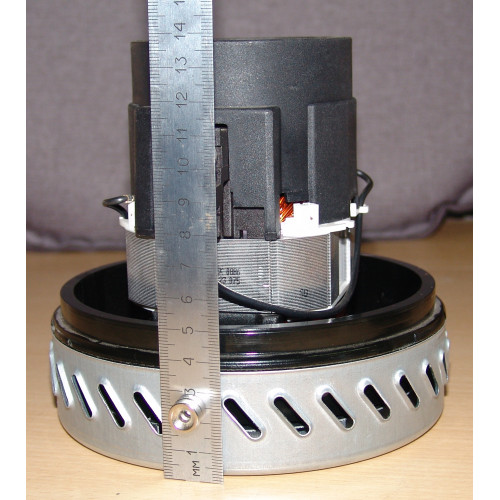 Мотор пылесоса 1100w (моющий), H=137/49, D=144/138/79mm (AMETEK 6110930050), зам. 11me04, 11me04i, 11me04c