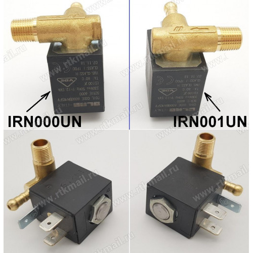 IRON VALVE 90° 1/8 MALE RIGHT-SIDE OUTLET