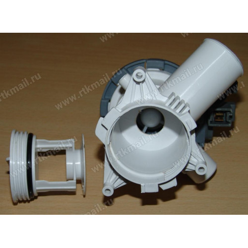 Насос слива ARTIKO 34w, с улиткой, BEKO-b2801100300, b2801100100