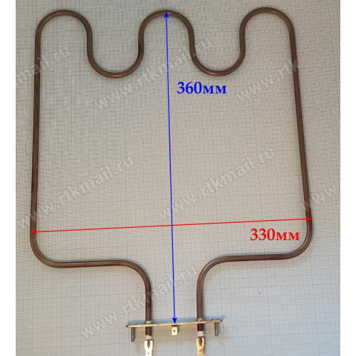 ТЭН духовки ДеЛюкс 1200w, М-обр., широк., нижн. (De luxe)