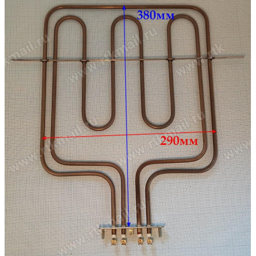 ТЭН духовки ДеЛюкс 800w+1800w, широк, верхн. (De luxe)