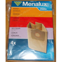 Мешки Menalux 2585P, Бумажные, для пылесоса Bosch (тип.BBZ 21, BMZ 21), Siemens (VZ 92351, TYPE X), Rowenta, Karcher, Philips, Hoower и др. (4-пылесборника)