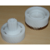 Шестерня мясорубки Leran PLAST D=52/19.5, H=42/20, d8mm, 14пр и 47косых зубьев / MM03116W