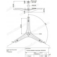 Крестовина барабана Vestel 182020038