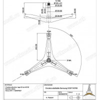 Крестовина барабана (вал-136mm), SAMSUNG DC97-14370E, DC97-14370H, DC97-14370B