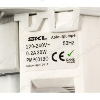 Насос SKL 30W, 220/240V, зам. BOSCH-165261, PMP019BO, PMP022BO