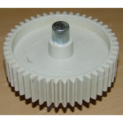 Шестерня мясорубки основная с прорезью, D=95.4/14, H64/25.5; Vitek/Dex