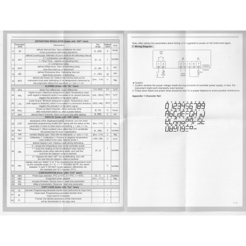 Цифровой термостат (контроллер) ETC-961 (1 NTC 10A), зам. DTM021UN