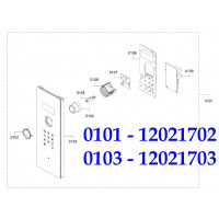 Панель СВЧ в сборе зам. 12021703(поз. 0103)