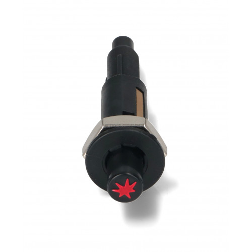 Кнопка пьезо-поджига BLACK PIEZO IGNITER (Black. A O18mm hole is required for the assembly. Faston M O2,4mm.)зам. COK1972UN