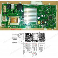 Эл.Модуль управления СМА (для моделей БЕЗ СУШКИ, без блокировки бака), зам. C00254298