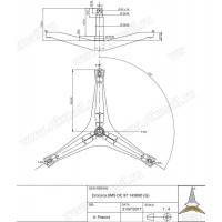 Крестовина барабана SAMS DC97-14369D