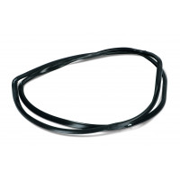 Уплотнитель духовки - F&P 053171 (4 side seal, closed with 6 clips. Size: 600x320mm.Black.)зам.