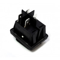 Выключатель BIPOLAR BLACK LIGHT SWITCH 16A 6,3mm (Bipolar with black light. 16A, 250V. Faston: 6,3mm. Temperature: 120/55°C. 4 contacts. 3/4HP, 125/250V. 20A125V, 16A/250V.) зам.