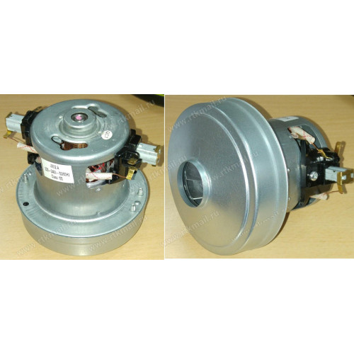 Мотор пылесоса 1200W, D=106/71mm, H107/40mm, Supra, Scarlett, зам. VCM102un