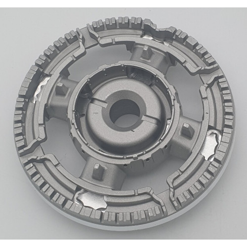 BURNER BASE/FLAME SPLIT. - TRIPLE 3.8KW