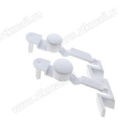 Клавиша PUSH BUTTON SWITCH - WHIRLPOOL 481241029503 (White.) зам.