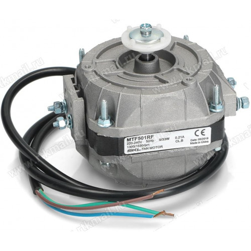 Мотор вентилятора 5W, 230V, 50HZ (COPPER) - SKL, MODEL N.5 - 13/82TS., 1300/1550RPM, 0.2A