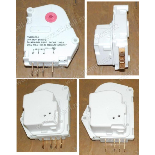 Таймер оттайки TMDC 625-1, 6h. / оттайка-25m. SKL КИТАЙ, зам.(PARAGON-TMP012UN)