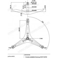 -Крестовина барабана SAMSUNG DC97-14370D