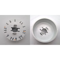 KNOB DISC TIMER WHITE 27