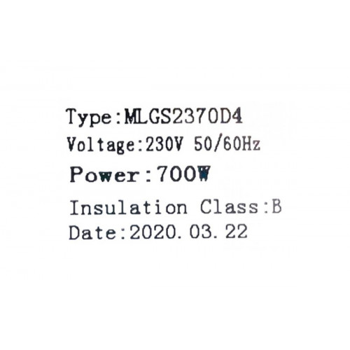 Мотор пылесоса моющий 700W, H=117mm, D=108mm