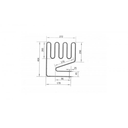 ТЭН для саун HARVIA ZSS-120 2000W 275 А 8/2,0 Т 220