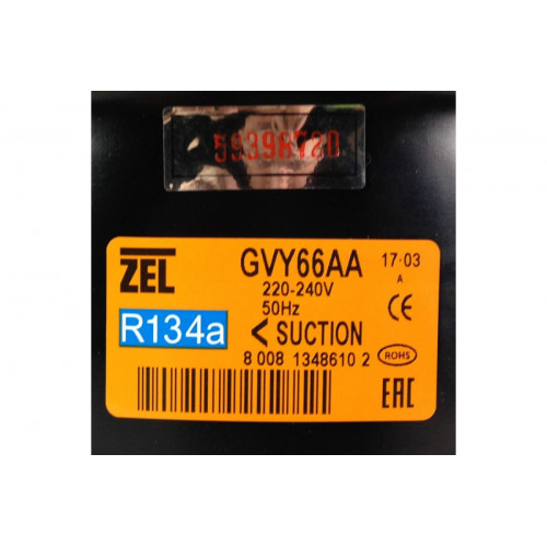 Компрессор ZEL (Zanussi Electrolux) GVY 66 AA (R-134, -23,3C 190 Вт)