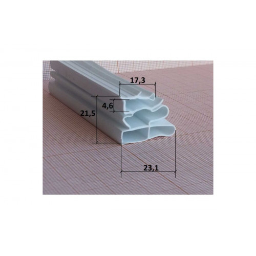 Уплотнитель двери холодильника Позис (560 х 1010 мм) Профиль ПС